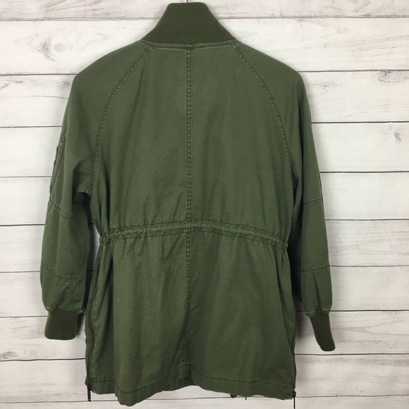 Gap Women’s Utility Bomber Jacket XS Petite - Picture 12 of 12